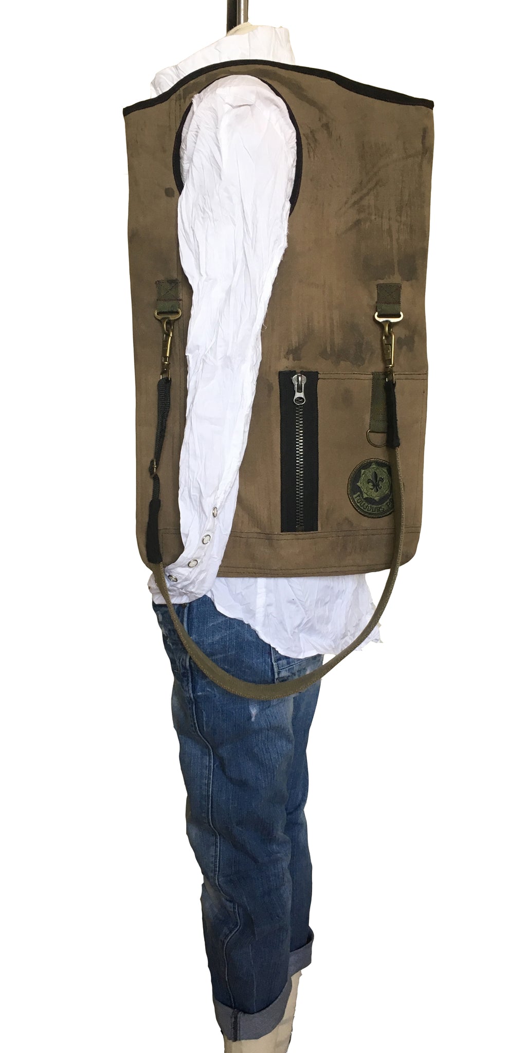 Peaceful Warrior Cross Body Shoulder Bag
