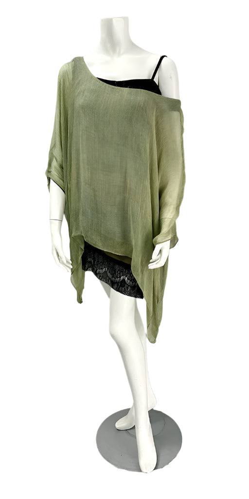 Evergreen Caftan Tunic