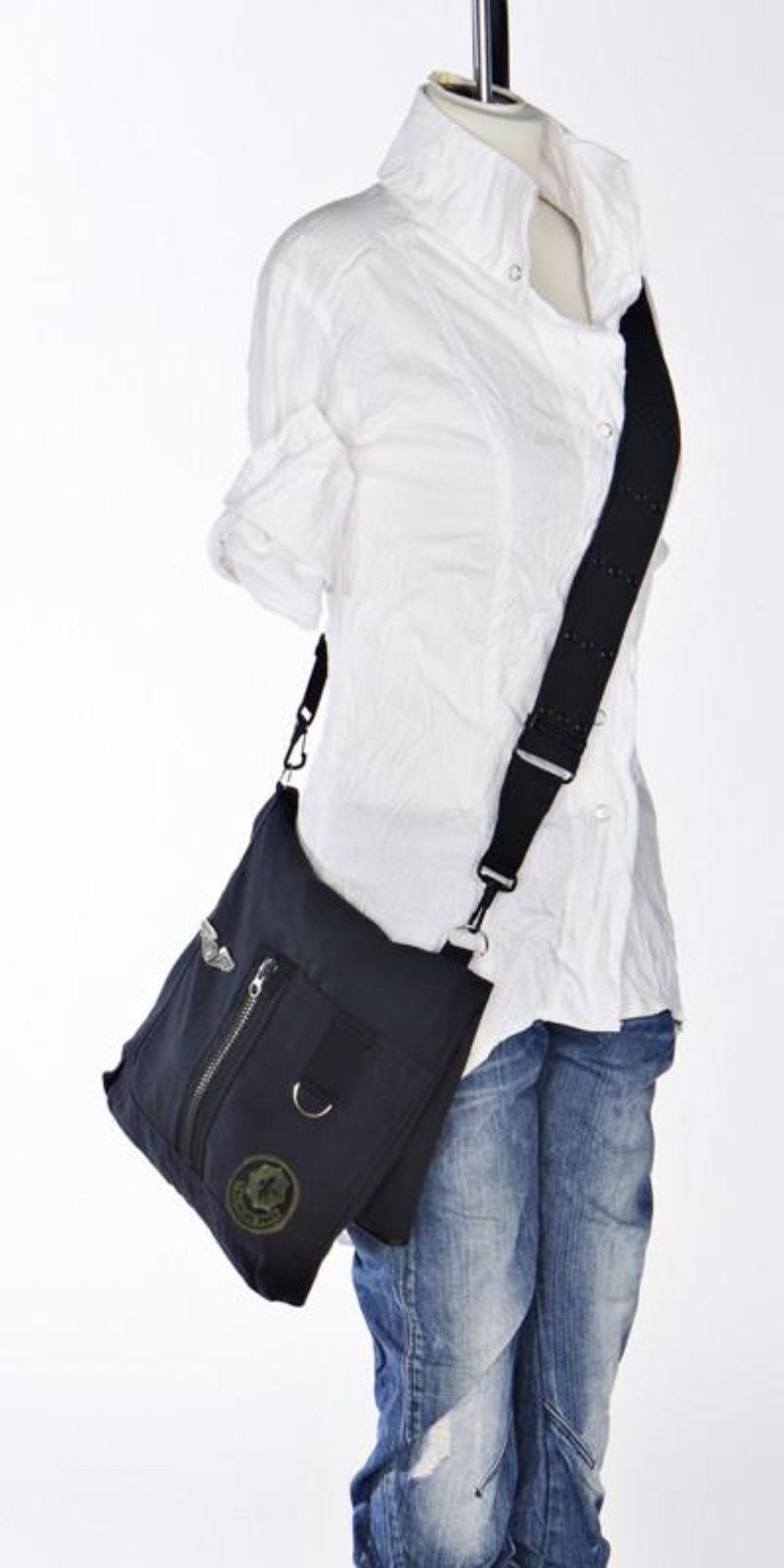 Louiswill Women Shoulder Bag Soft PU Large Capacity Crossbody Bag