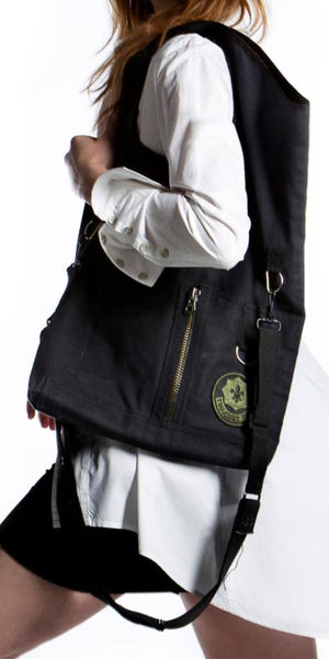 Peaceful Warrior Cross Body Shoulder Bag